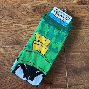 Looney Tunes: Marvin the Martian crew socks